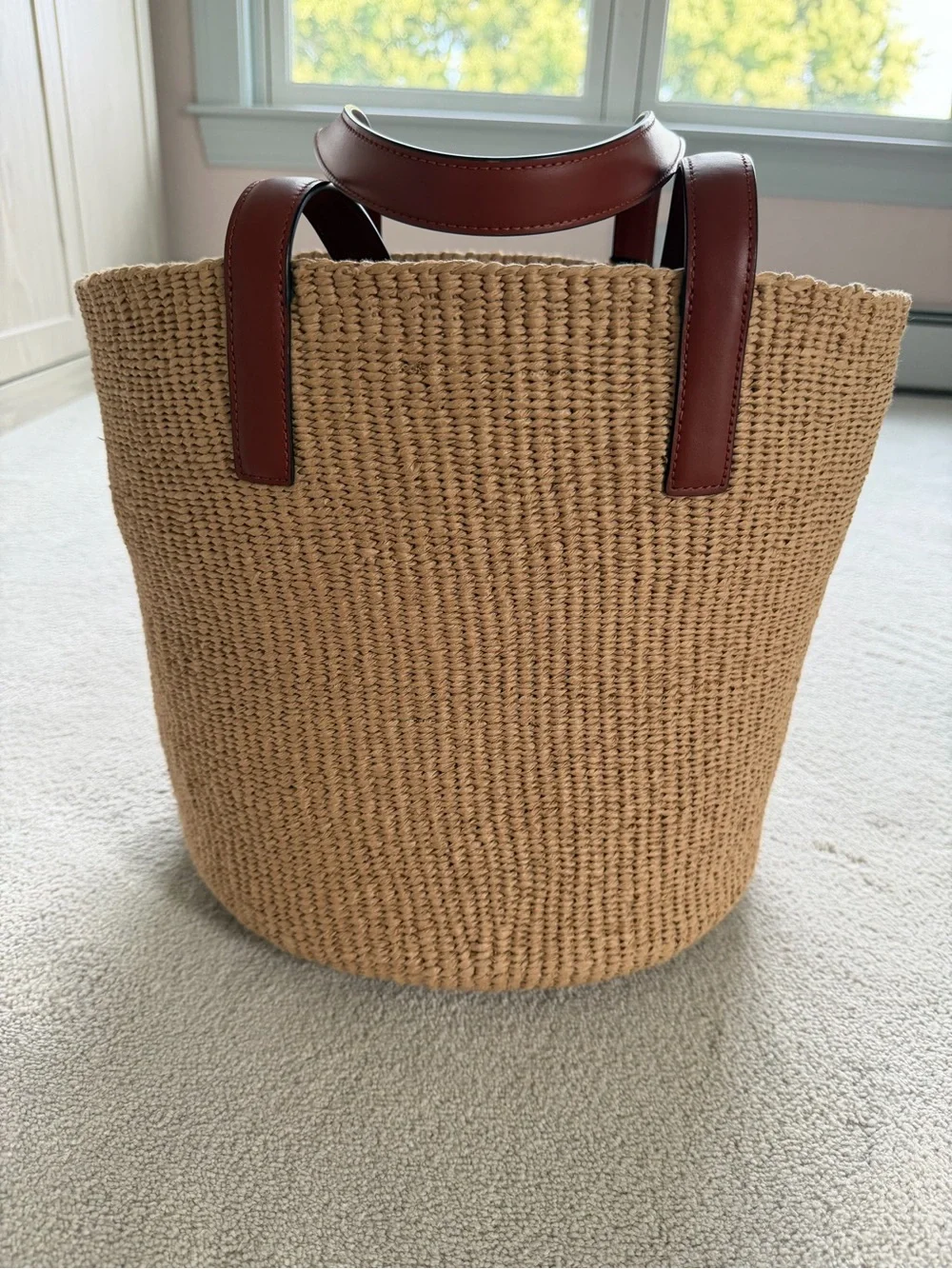 Chloé Horse Medal Large Handwoven Basket Tote – Brand New